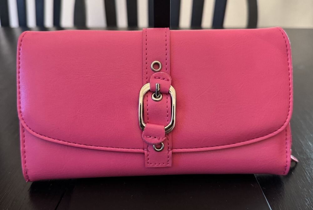 NWOT Bright Pink Fashion Wallet